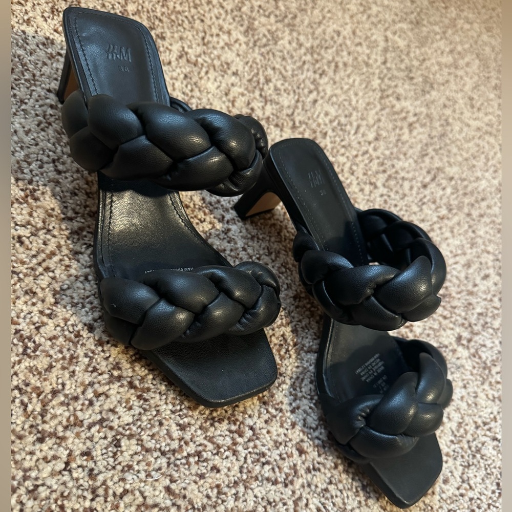 H&M black heels